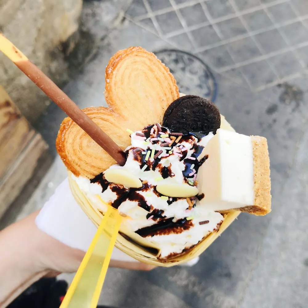 Crêpe Cheesecake Chocolat Chantilly