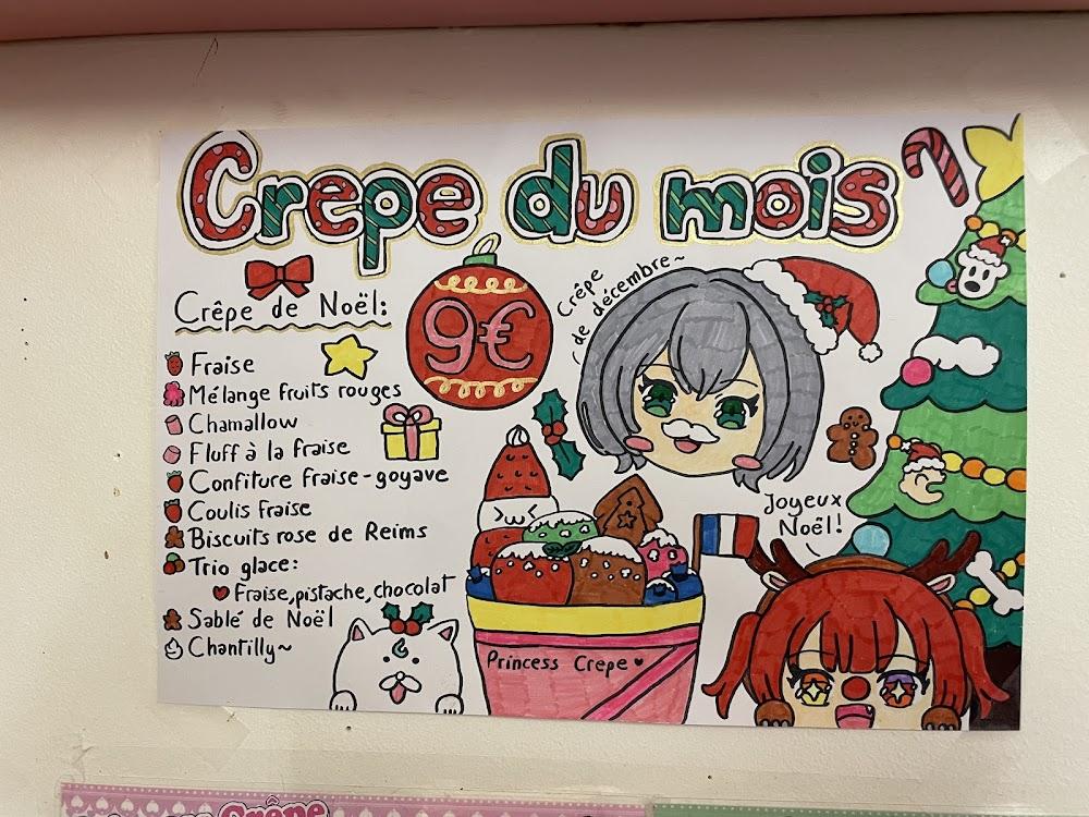 Princess Crêpe - Menu Image 2