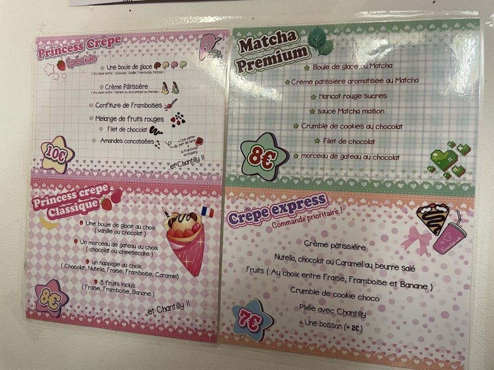 Princess Crêpe - Menu Image 3