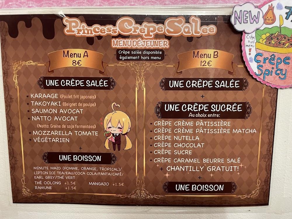 Princess Crêpe - Menu Image 4